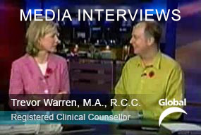 Counselling Media Interviews wtih Trevor Warren